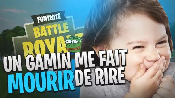 JE RENCONTRE UN GAMIN QUI ME FAIT MOURIR DE RIRE SUR FORTNITE