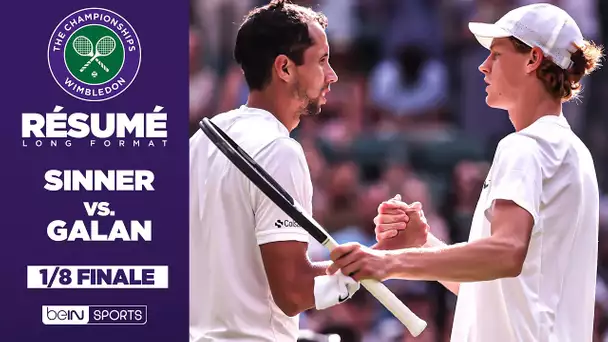Résumé - Wimbledon : Jannik Sinner VS Daniel Galan
