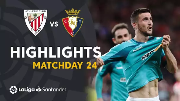 Highlights Athletic Club vs CA Osasuna (0-1)