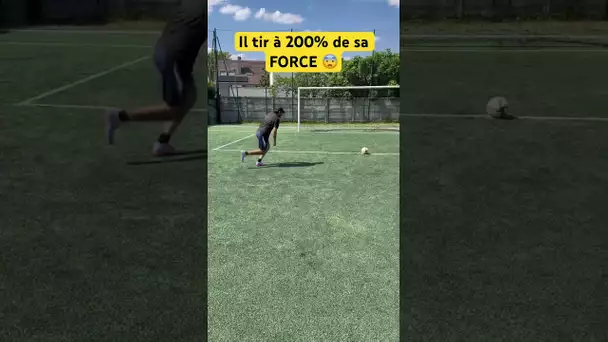 Il tir à 200% de sa FORCE 😰