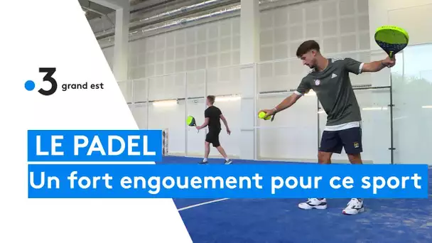 Le padel - tennis, ce sport qui suscite un fort engouement notamment à Reims