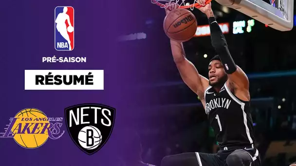 🏀 Résumé - NBA Pré-saison : Le dernier mot pour les Nets face aux Lakers