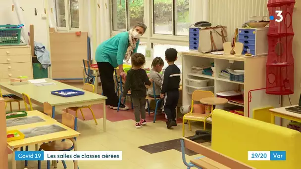 Les écoles de Toulon équipées de capteurs de CO2