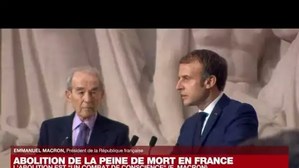 Emmanuel Macron veut "relancer le combat pour l'abolition universelle" • FRANCE 24