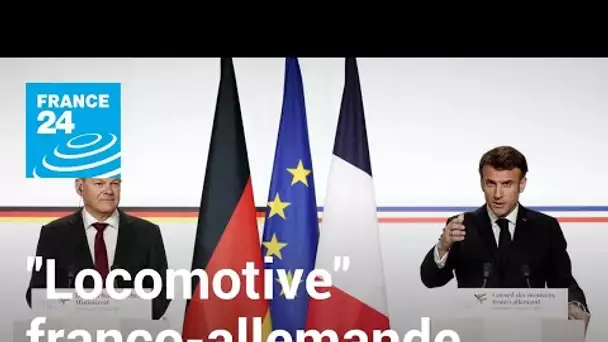 Emmanuel Macron et Olaf Scholz relancent la "locomotive" franco-allemande • FRANCE 24