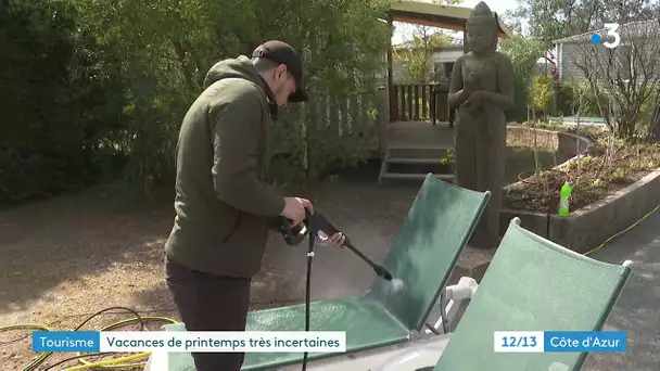 Covid : préparation de cette saison particulière dans un camping de Saint-Raphaël (83)