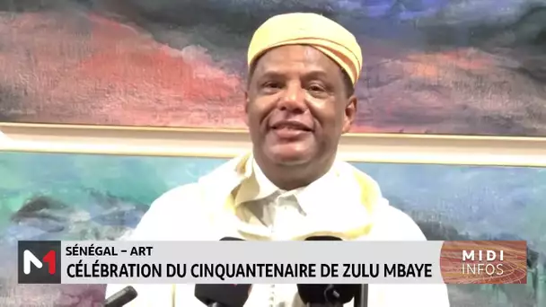 Sénégal - Art: Célébration du cinquantenaire de Zulu Mbaye