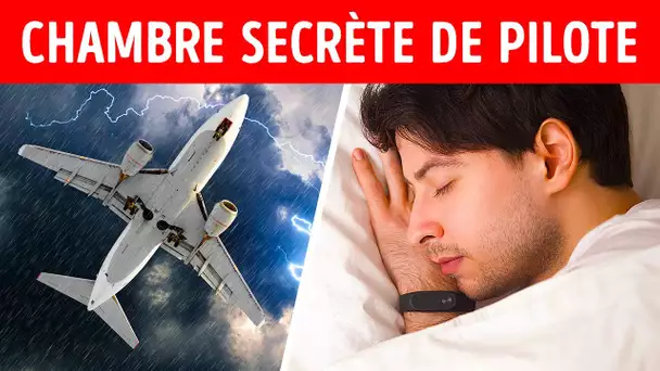 L’Endroit Secret où Dorment Les Pilotes Pendant les vols