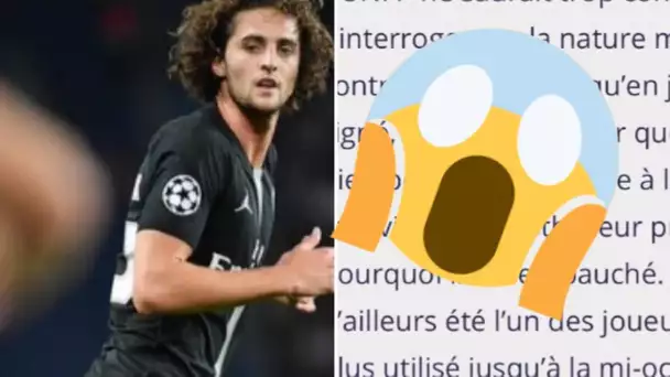 WTF: UNFP menace le PSG si Rabiot ne joue plus!!! Communiqué incroyable