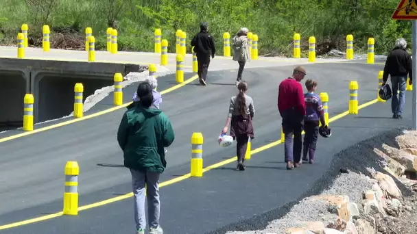 Gard. Effondrement d'un pont : la circulation rétablie grâce à une route provisoire sur la rivière