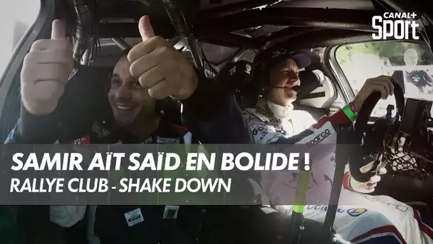 Samir Ait Said copilote du triple champion de France Yoann Bonato - Rallye