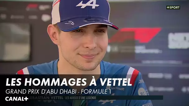 Les hommages du paddock à Vettel - Grand Prix d'Abu Dhabi - F1