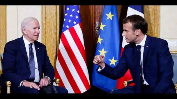 Crise des sous-marins : Biden fait son mea culpa auprès de Macron et la France à Rome