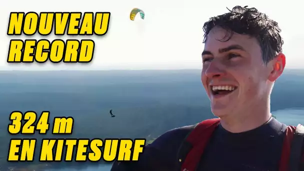 Timothy Pipart atomise le record du monde du vol le plus haut en kite !