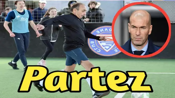 Eric Zemmour se fait virer d’une salle de foot par… Zidane !