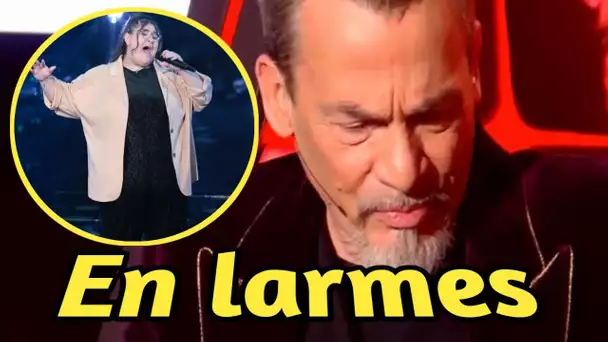 "The Voice" : en larmes après sa prestation, Florent Pagny sauve Morgane