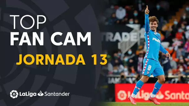 LaLiga Fan Cam Jornada 13: Griezmann, Ansu Fati & Raúl de Tomás