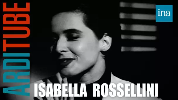 Isabella Rossellini se confie sur sa famille et sa carrière à Thierry Ardisson | INA Arditube