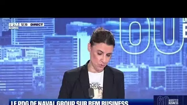 Pierre Eric Pommellet, Président, Directeur général de Naval Group, l'invité de 60 Minutes Business