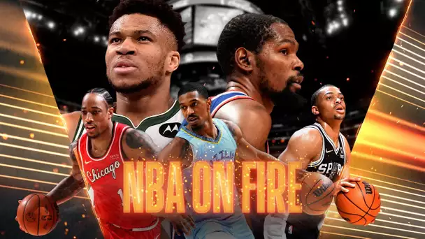 NBA on Fire feat. DeMar DeRozan, Keldon Johnson, Bucks @ Nets & The Memphis Grizzlies 🔥