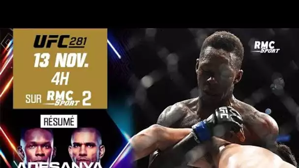 UFC 281 : Adesanya-Gastelum, le résumé d'un combat de titan en VO