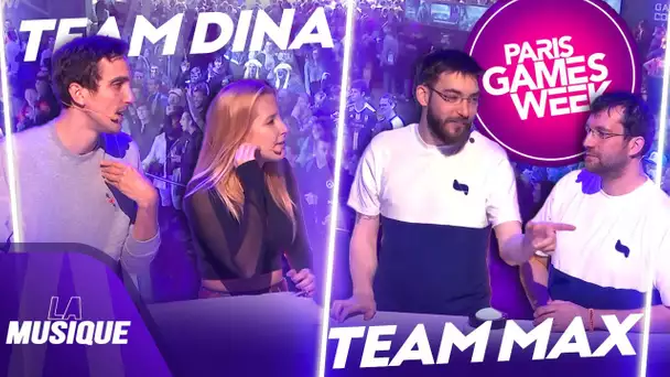 La Musique débarque à la PGW : Team Dina VS Team Max ! La Musique #02