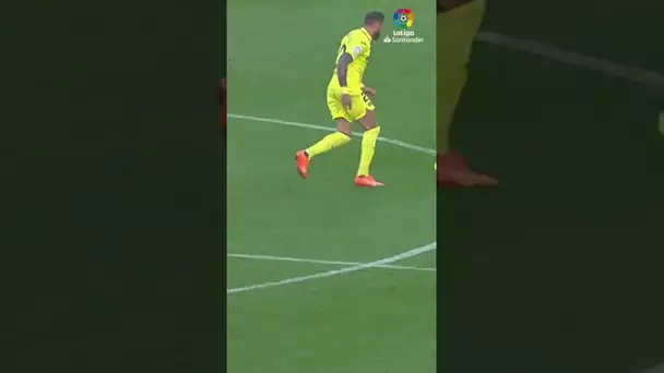 Far Far Away Morales! 🚀⚽  #shorts #laligasantander #villarreal #osasuna