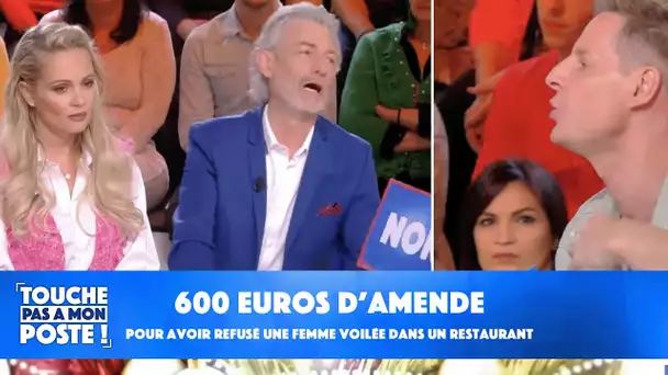 600 euros d’amende pour avoir refusé une femme voilée dans un restaurant !