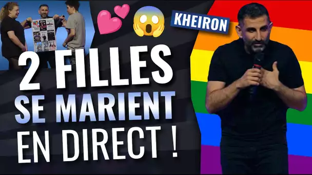 2 filles se marient en direct - 60 minutes avec Kheiron