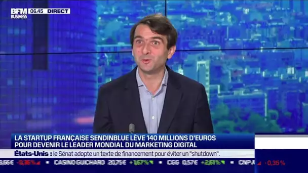 Armand Thiberge (Sendinblue): Sendinblue lève 140 millions d'euros