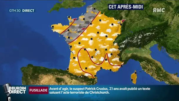 Votre météo (inégale) du 05 août