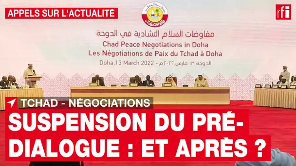 Tchad : Suspension du pré-dialogue entre le pouvoir et les groupes rebelles • RFI