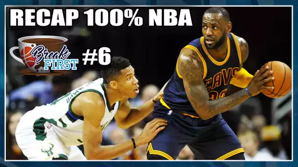 LEBRON JAMES & GIANNIS ANTETOKOUNMPO dans les matinales 100% NBA de First Team.