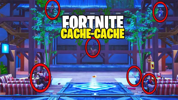 CACHE CACHE 16 PLAYERS FORTNITE !