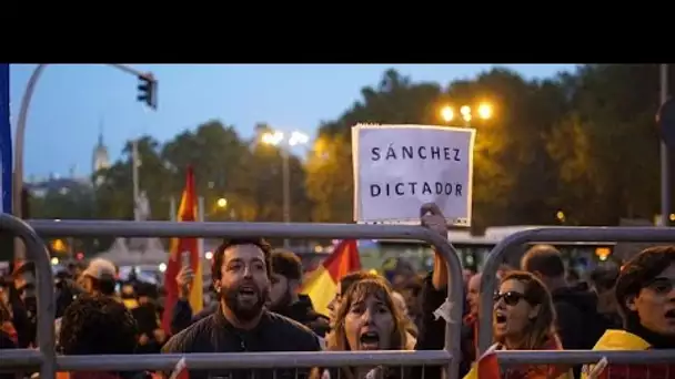 Loi d'amnistie : les Espagnols toujours divisés, Pedro Sanchez en passe d'être reconduit