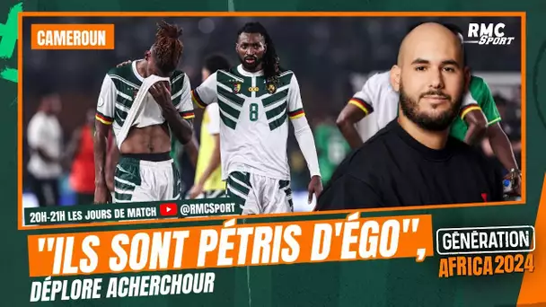 VidéoCAN : "Le Cameroun a des joueurs pétris d'égo", déplore Acherchour