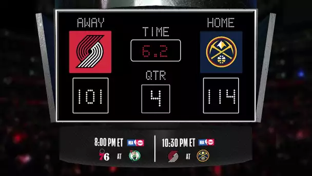 76ers @ Celtics LIVE Scoreboard - Join the conversation & catch all the action on #NBAonTNT!