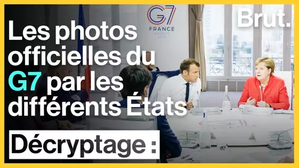 7 photos officielles pour le G7, 7 points de vue différents