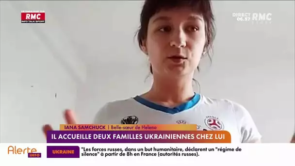 Grâce à RMC, une famille ukrainienne a pu trouver refuge