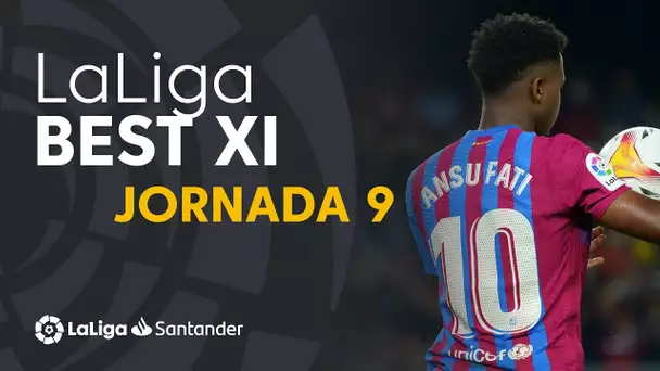 LaLiga Best XI Jornada 9