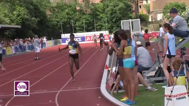 Tourcoing 2015 : Finale F 4x400 m (Ca Montreuil 93 en 3&#039;38&#039;&#039;74)