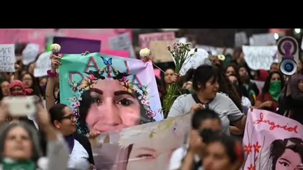 Féminicides : manifestations au Mexique pour dénoncer l'inaction des autorités