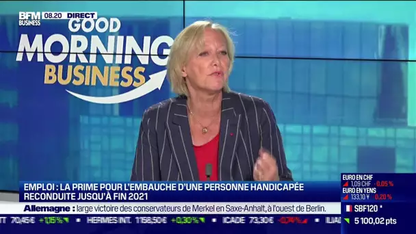 Sophie Cluzel (Secrétaire d'État) : Focus sur l'insertion des handicapés dans les entreprises