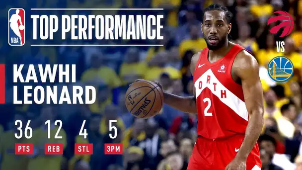 Kawhi Leonard Drops A Finals Career-High 36 Points In Game 4 | 2019 NBA Finals