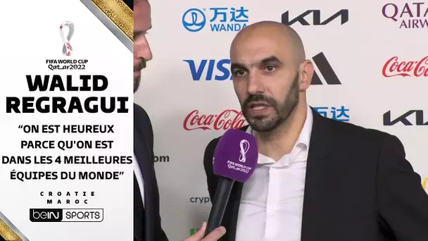 🇲🇦🗨️ Walid Regragui : "On a été à notre maximum, le moteur a cassé !"