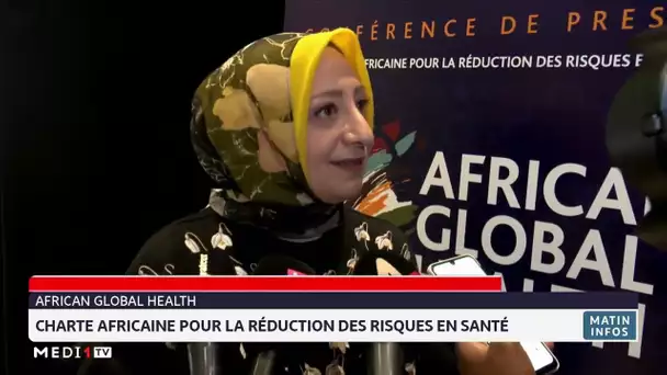 African Global Health : Charte africaine pour la réduction des risques en santé
