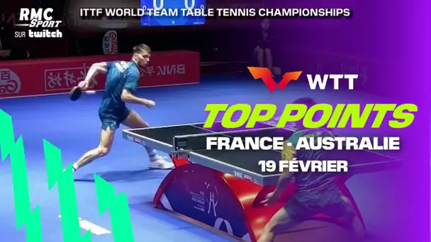 Tennis de table : Première mythique de Bardet, les highlights de France-Australie