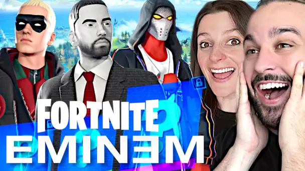 ON A RECU TOUS LES SKINS EMINEM SUR FORTNITE !