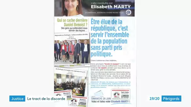 Saint-Astier : au tribunal pour un tract