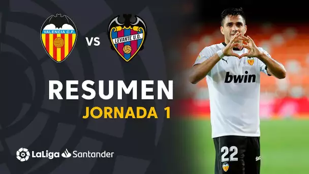 Resumen de Valencia CF vs Levante UD (4-2)